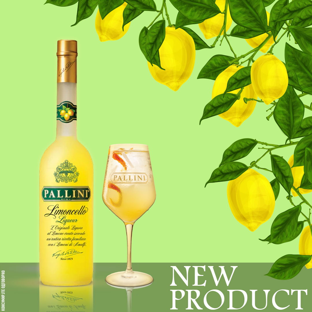 Pallini Limoncello - premium Italian liqueur with an irresistible ...